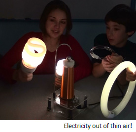 Electricity out of thin air!